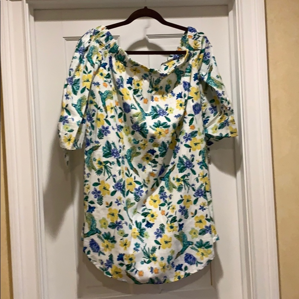 Off the shoulder dress